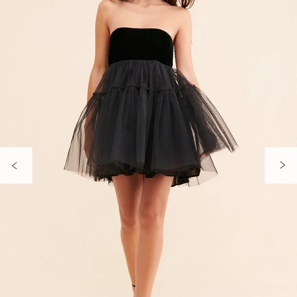 Elegant Black Tulle Dress was bought from Free People 🥰 - Picture 3 of 5
